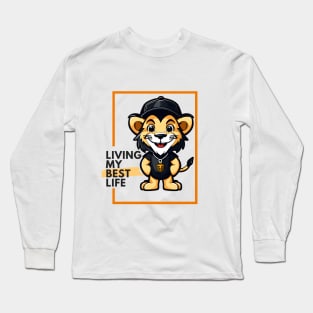 Secret-Savvy Lion Long Sleeve T-Shirt